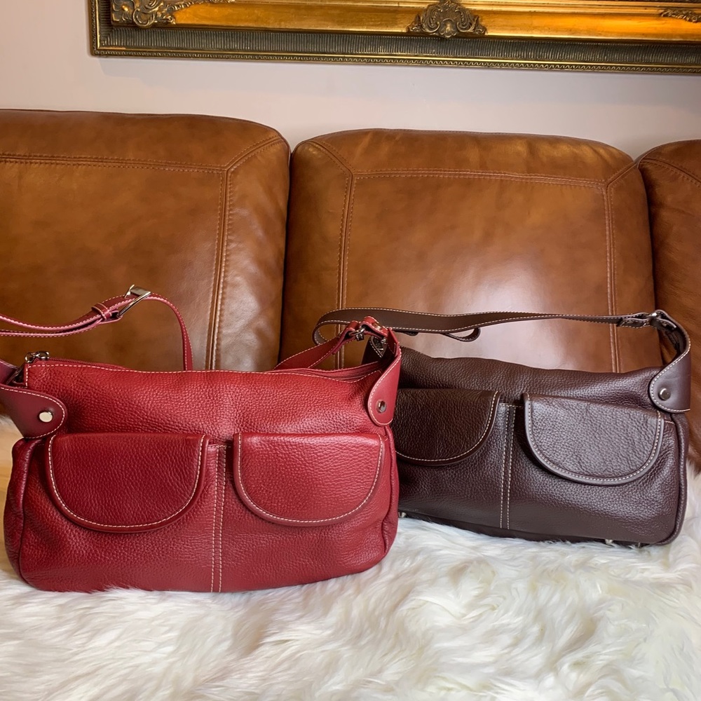 MAXX NEW YORK Bundle Deal Red and Brown Handbags